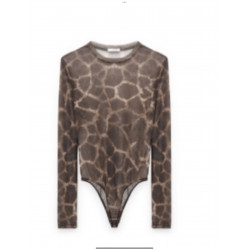 BODY PRINT MARRÓN