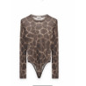 BODY PRINT MARRÓN