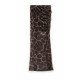 FALDA PRINT MARRON
