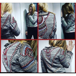 CHAQUETA BORDADA CHANELITA