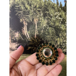 ANILLO AJUSTABLE VERDE