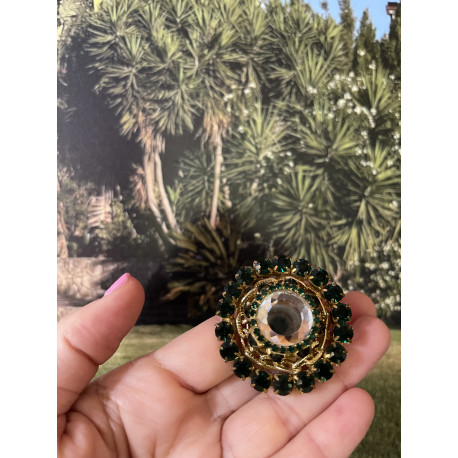 ANILLO AJUSTABLE VERDE