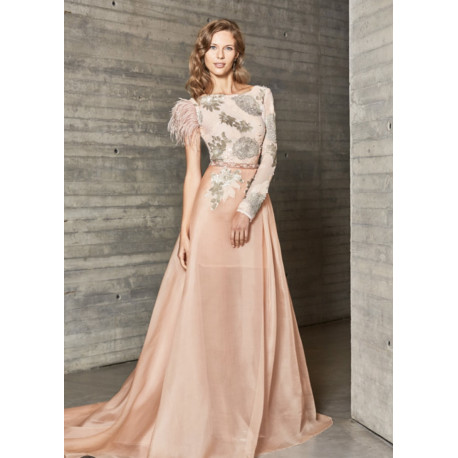 VESTIDO TRANSPARENCIAS