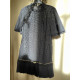 VESTIDO PERFORADO NEGRO