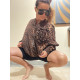 BOMBER PRINT FLOR
