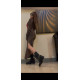 VESTIDO PRINT ANIMAL MIDI