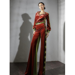 CONJUNTO BICOLOR TERCIOPELO