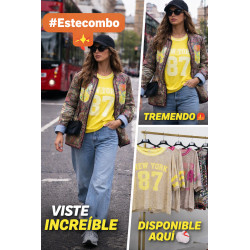 CHAQUETA  CACHEMIR FLÚOR