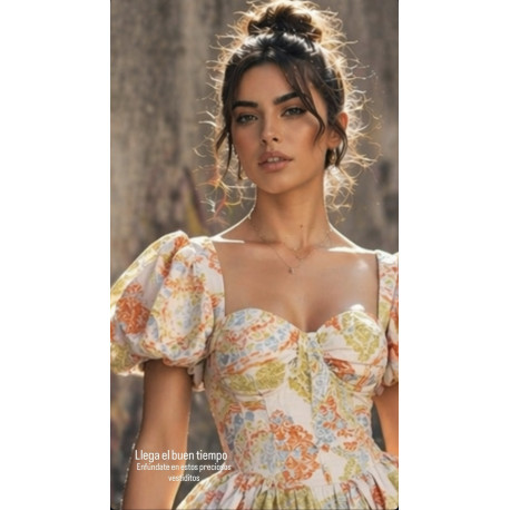 VESTIDO ESTAMPADO VISCOSA